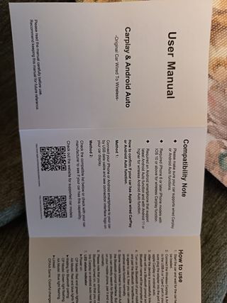 Adaptador Bluetooth Coche Android y iPhone Auto