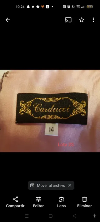 Vestido largo fiesta/ 27