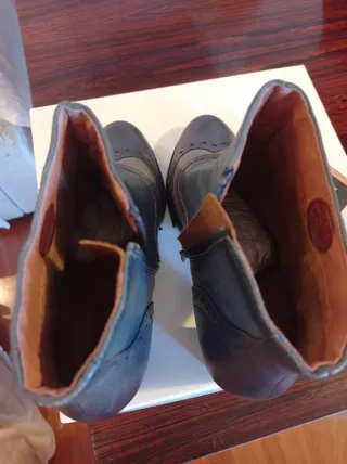 Botines Pikolinos Piel T40 Mujer