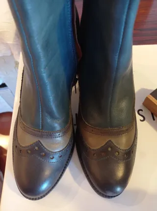 Botines Pikolinos Piel T40 Mujer