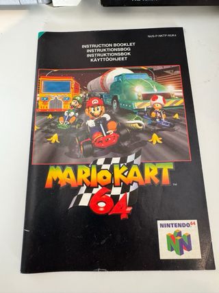 Mario Kart 64 original completo