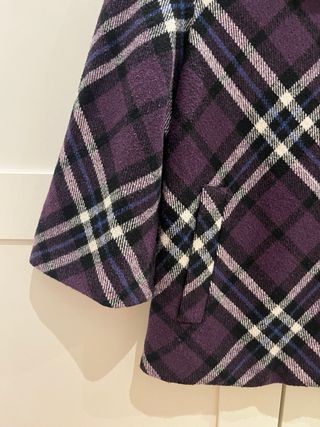 Chaqueta LAVAND cuadros morada mujer