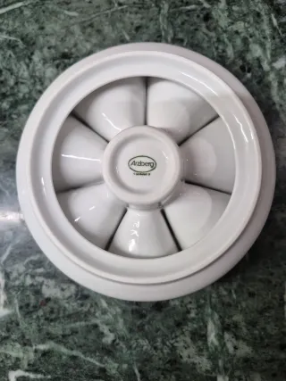 Portacandela Arzberg porcellana bianca