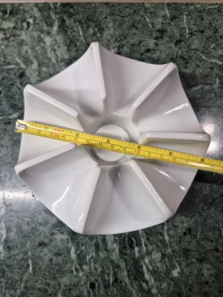 Portacandela Arzberg porcellana bianca