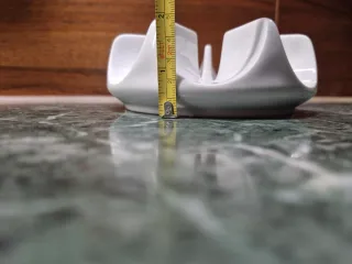 Portacandela Arzberg porcellana bianca