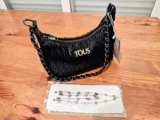 BOLSO NUEVO CON ETIQUETA  REGALO COLLAR LARGO