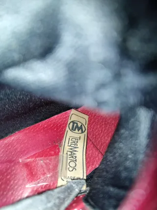 Botas de piel granate caña alta