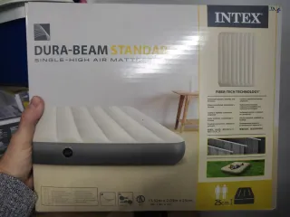 3 Colchónes Hinchable + inflador eléctrico