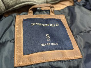 Chaqueta cuero nueva, sin estrenar hombre