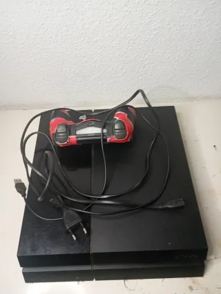 Consola PS4 Slim Negra + Mando Personalizado