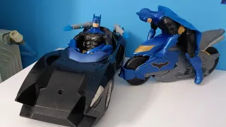 Batman Coche y Moto Juguete