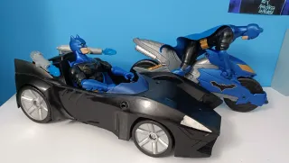 Batman Coche y Moto Juguete
