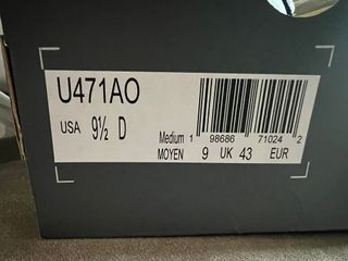 Zapatillas New Balance Azul Talla 43 azul claro