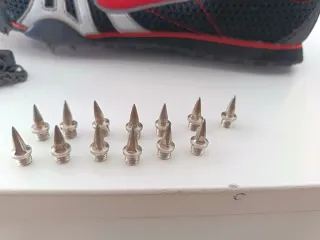 Zapatillas Nike Atletismo Negras Rojas