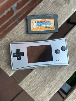 Nintendo Game Boy Micro Plata