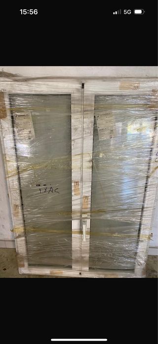 Ventana doble de cristal