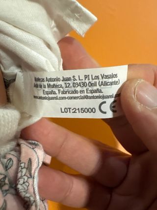 Muñeca Antonio Juan