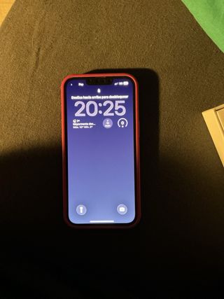 iPhone 14 azul/negro del 2023.Precio negociable