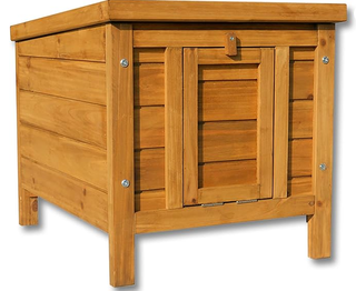 Caseta exterior de madera