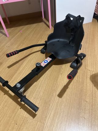 Silla para Hoverboard Negra