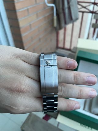 Rolex Submariner Date Negro/Azul