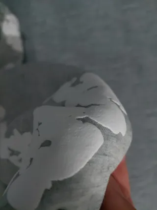 Felpa Denimtears grigia con fiori