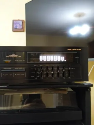 Equalizzatore Pioneer GR-555 con 7+7 bande.