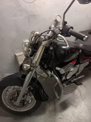 Moto Custom Aquila Negra