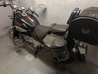 Moto Custom Aquila Negra