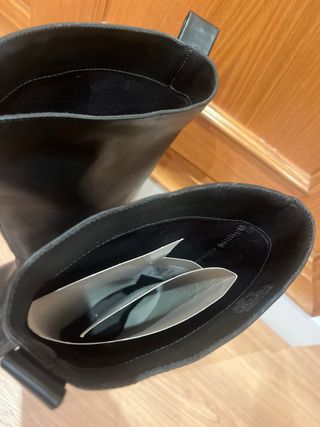 Botas altas negras plataforma