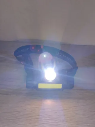 Linterna LED Frontal USB