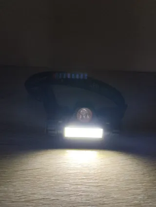 Linterna LED Frontal USB