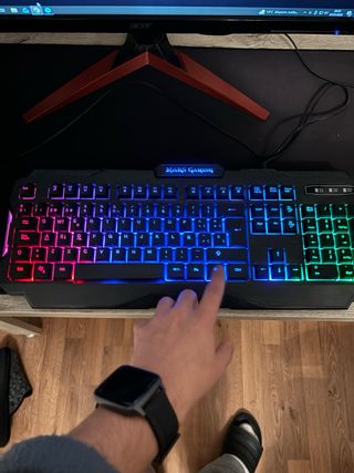 Teclado Gaming Mars Gaming RGB