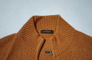 Jersey Florentino Hombre Naranja Cremallera