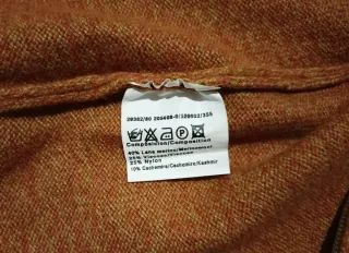 Jersey Florentino Hombre Naranja Cremallera