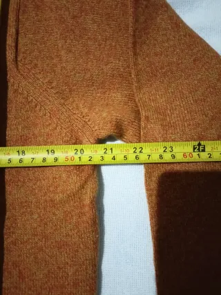 Jersey Florentino Hombre Naranja Cremallera