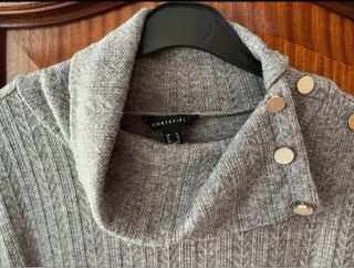 Vestido Cortefiel gris