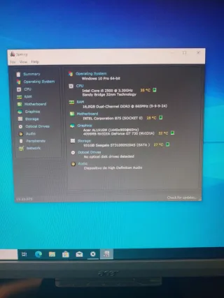 Torre Intel B75 Negra/Roja