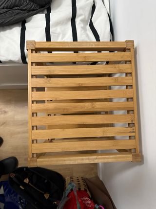 Estantería de bambú de 3 baldas