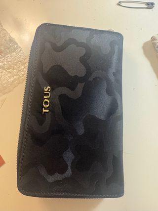 Cartera Tous Negra y Gris Camuflaje