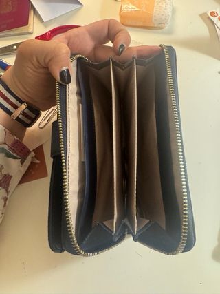 Cartera Tous Negra y Gris Camuflaje