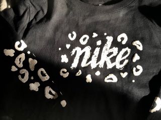 Top manga larga negro - Nike talla S