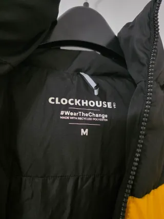 Chaqueta acolchada bicolor hombre