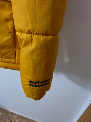 Chaqueta acolchada bicolor hombre