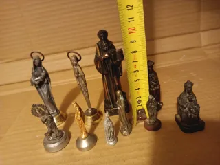 Lote Figuras Religiosas Varios Materiales