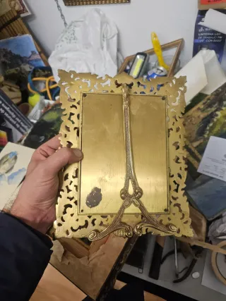 Cuadro Oleo a estudiar Marco Dorado