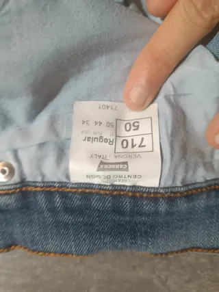 Jeans Carrera uomo blu