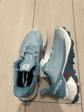 Zapatillas Salomon Azul/Verde Agua Nuevas