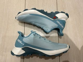 Zapatillas Salomon Azul/Verde Agua Nuevas