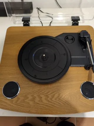 Tocadiscos Denver VPL-230LW Marrón/Negro